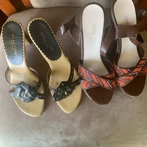 Kenneth Cole Reaction Black Sandals Chic Summer Design